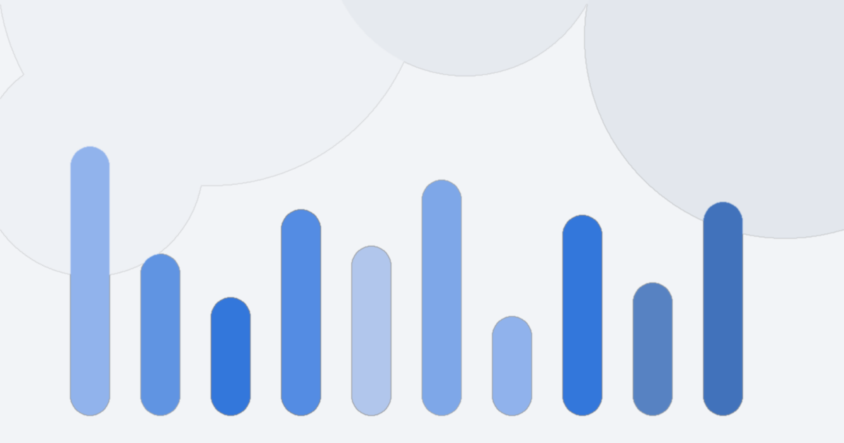 Abstract blue illustration for the glossary entry AI citation