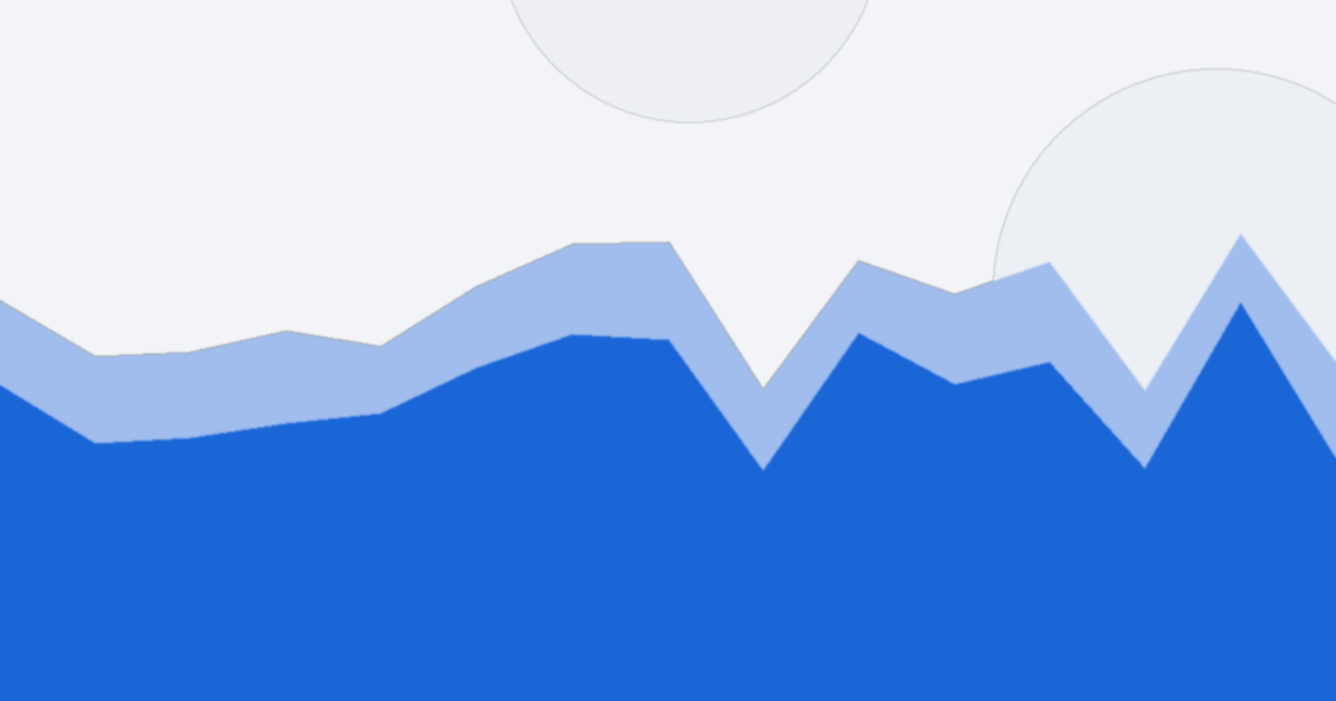 Abstract blue illustration for the glossary entry Metasearch