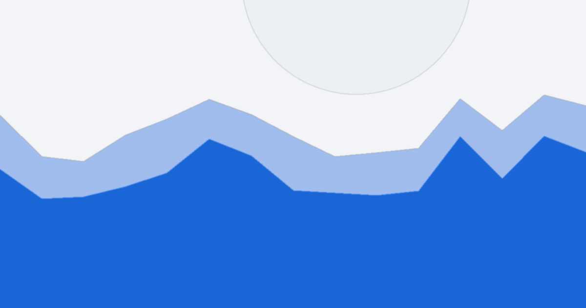 Ilustración abstracta azul mostrando la competencia entre un hotel independiente y una OTA en el entorno de la inteligencia artificial, con elementos de datos y búsqueda.