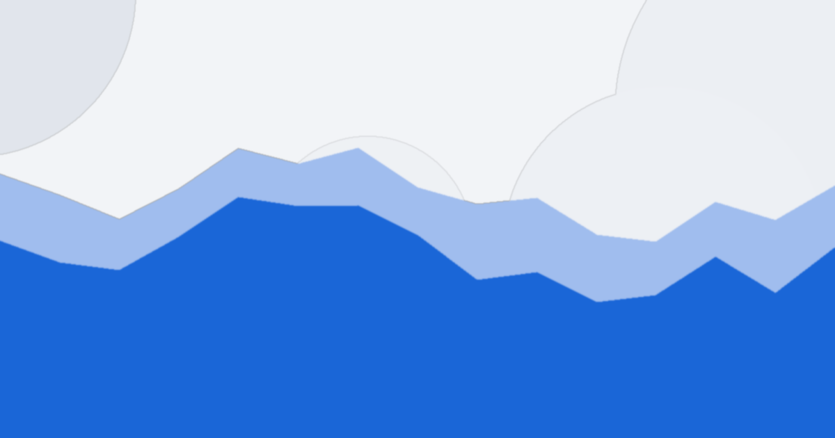 Abstract blue illustration for the glossary entry Conversion rate
