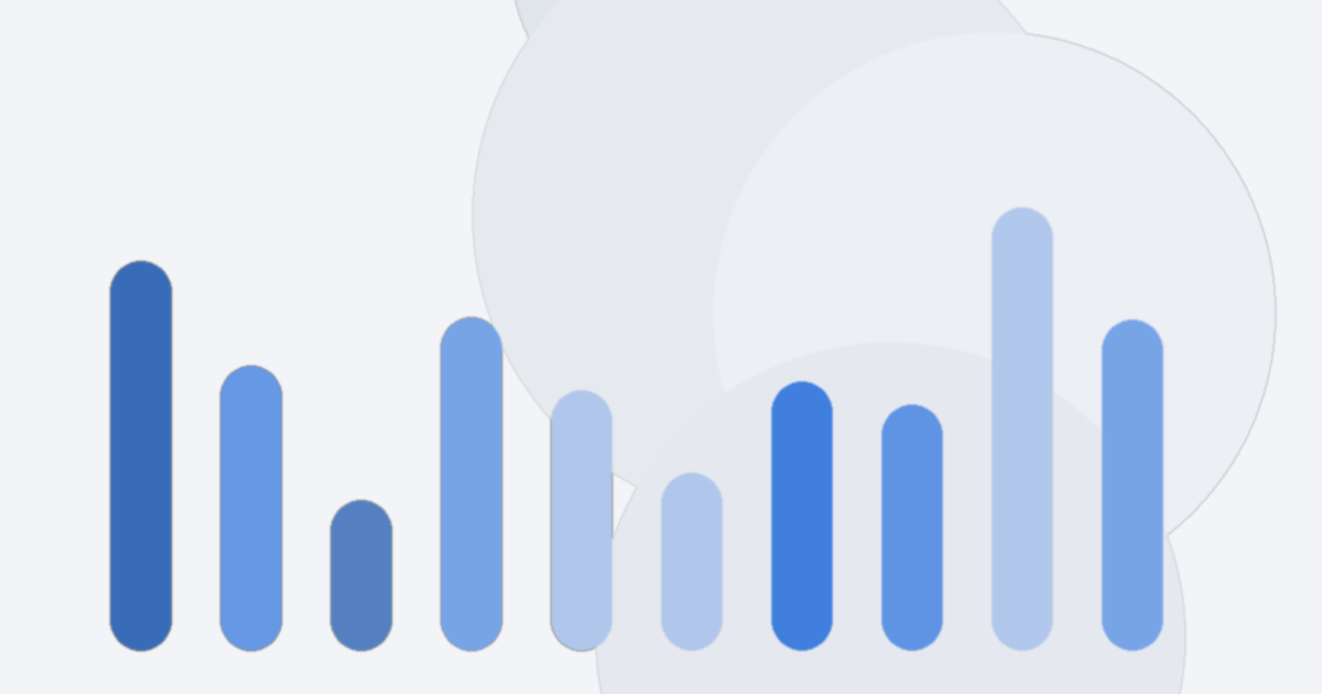 Abstract blue illustration for the glossary entry Zero-click search