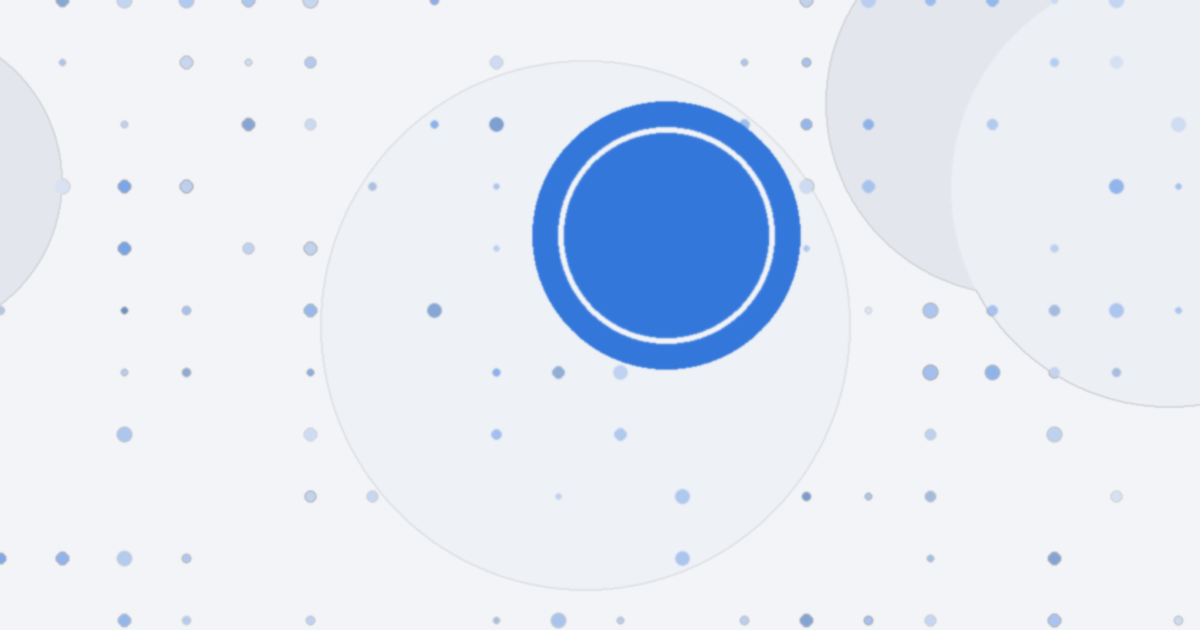Abstract blue illustration for the glossary entry Cookieless tracking