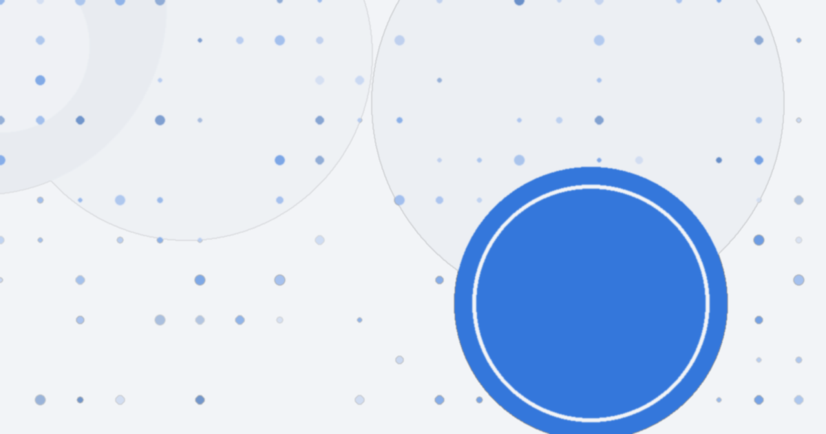Abstract blue illustration with interconnected nodes, representing data flow and AI processing, with a subtle hotel icon.