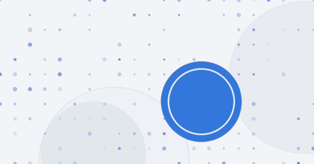 Abstract blue illustration for the glossary entry FAQPage schema