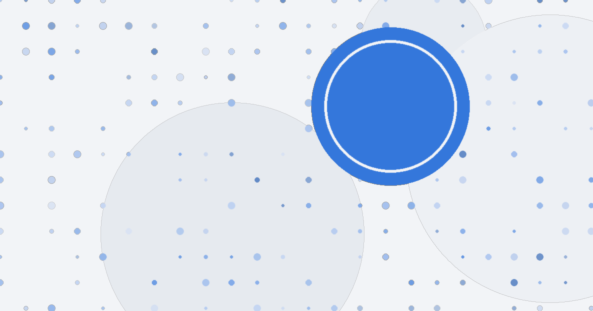 Abstract blue illustration for the glossary entry Dark traffic
