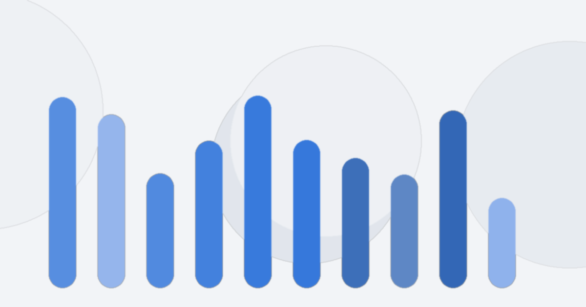 Abstract blue illustration for the glossary entry Server-side tracking