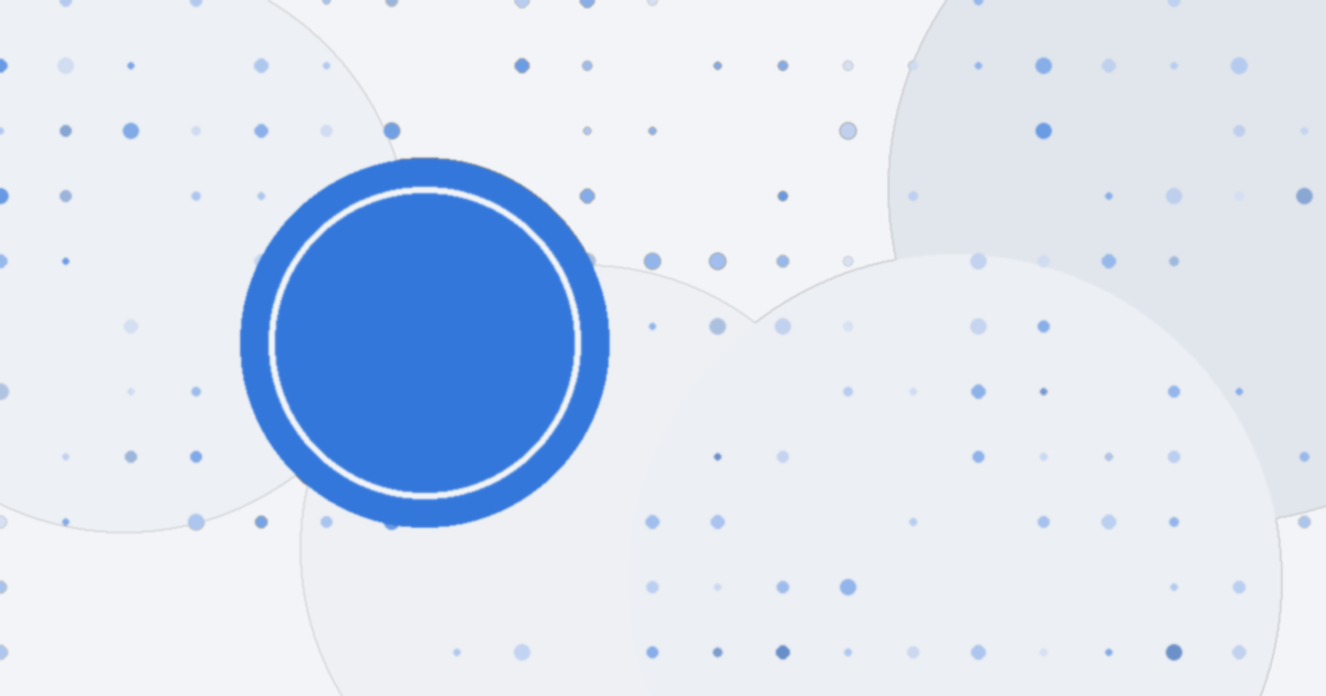Abstract blue illustration for the glossary entry Heatmap