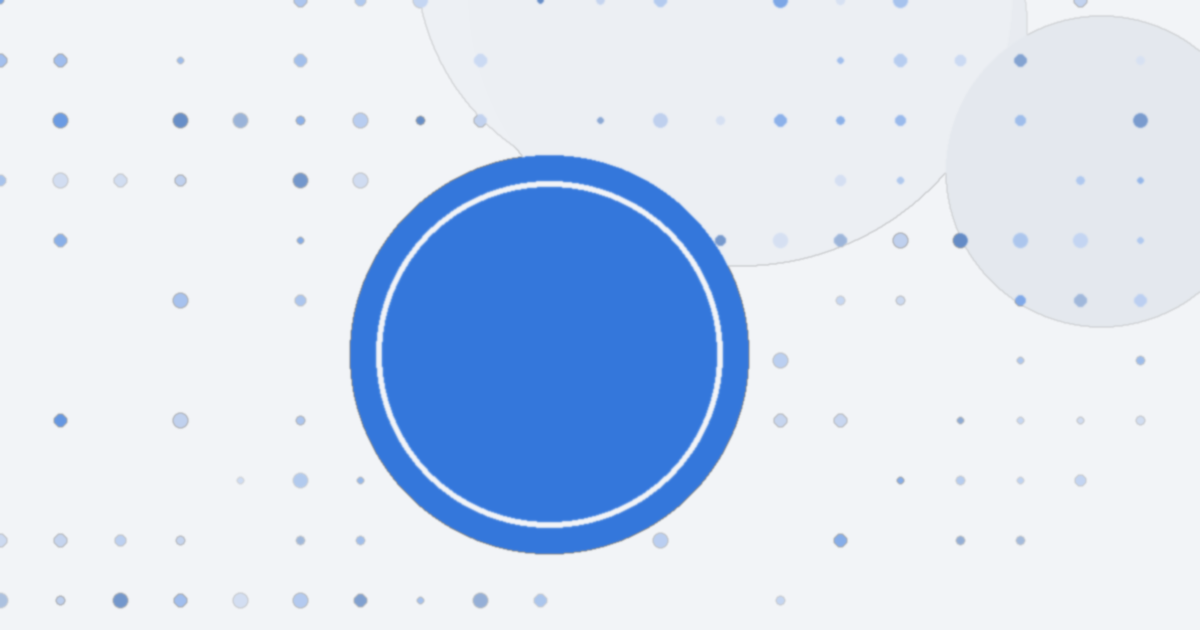 Abstract blue illustration for the glossary entry Paid traffic