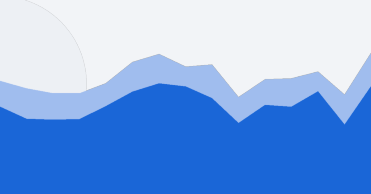 Abstract blue illustration showing interconnected nodes and lines, symbolizing the complexity of customer journeys and marketing touchpoints in hotel attribution.