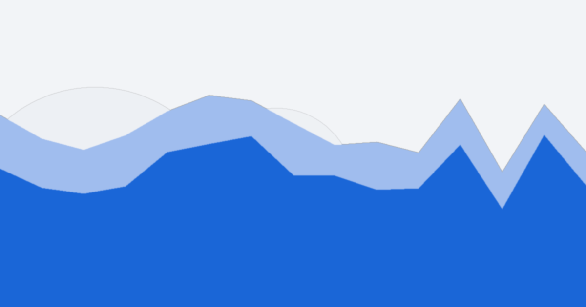 Abstract blue illustration for the glossary entry Bounce rate