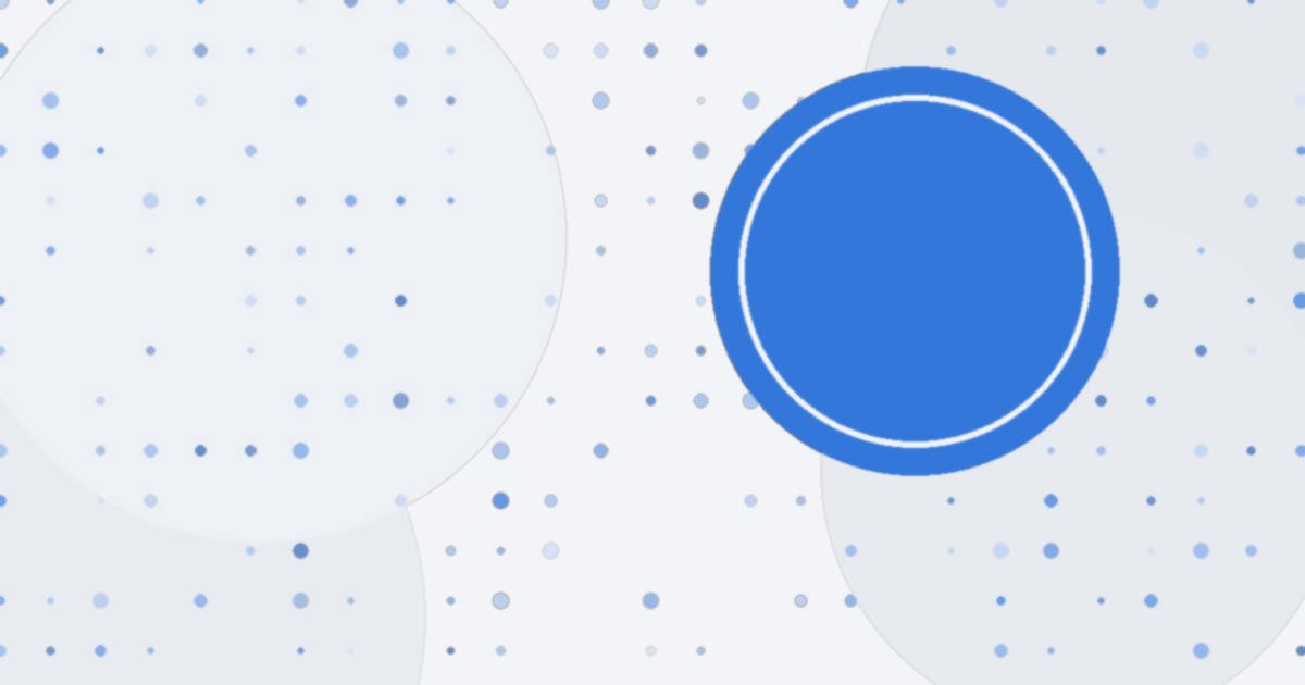 Abstract blue illustration for the glossary entry Event tracking