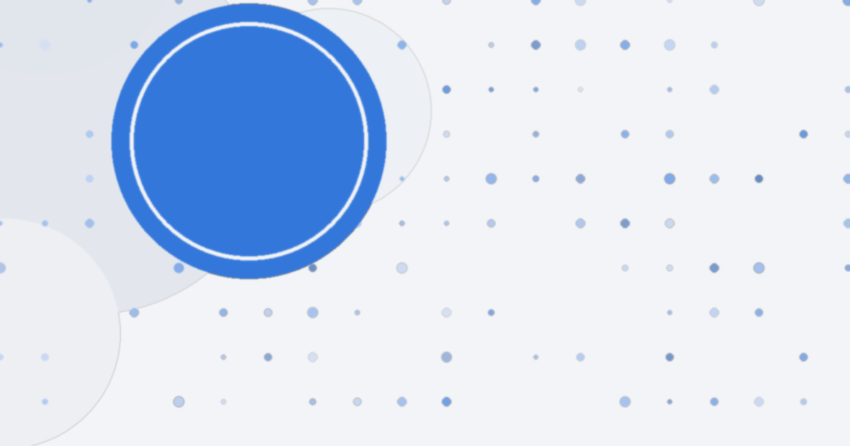 Abstract blue illustration for the glossary entry Funnel