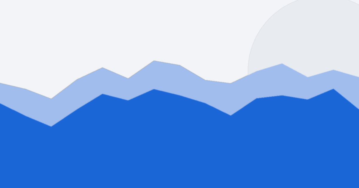 Abstract blue illustration for the glossary entry AI referral