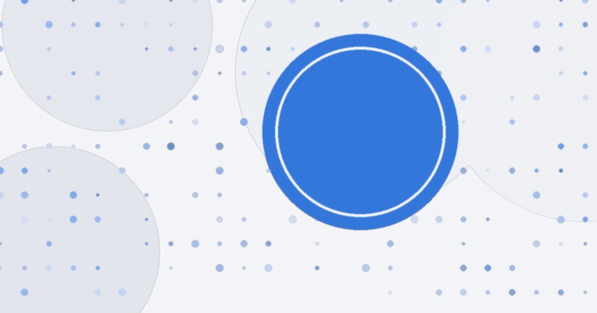 Abstract blue illustration for the glossary entry Third-party cookies