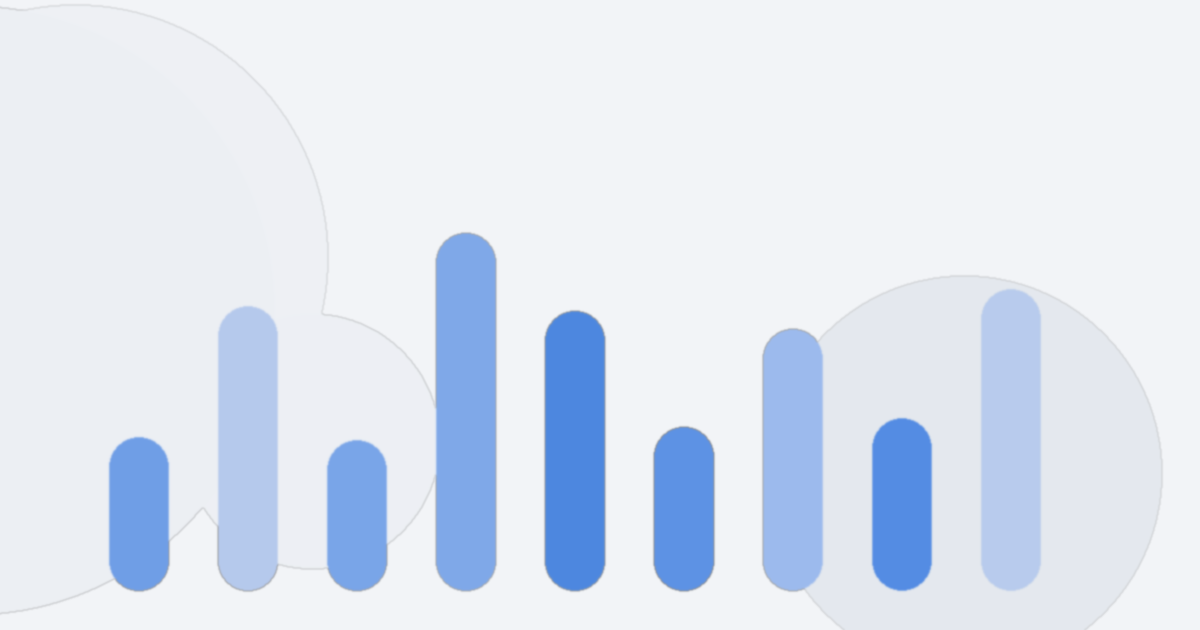 Abstract blue illustration for the glossary entry Bot traffic