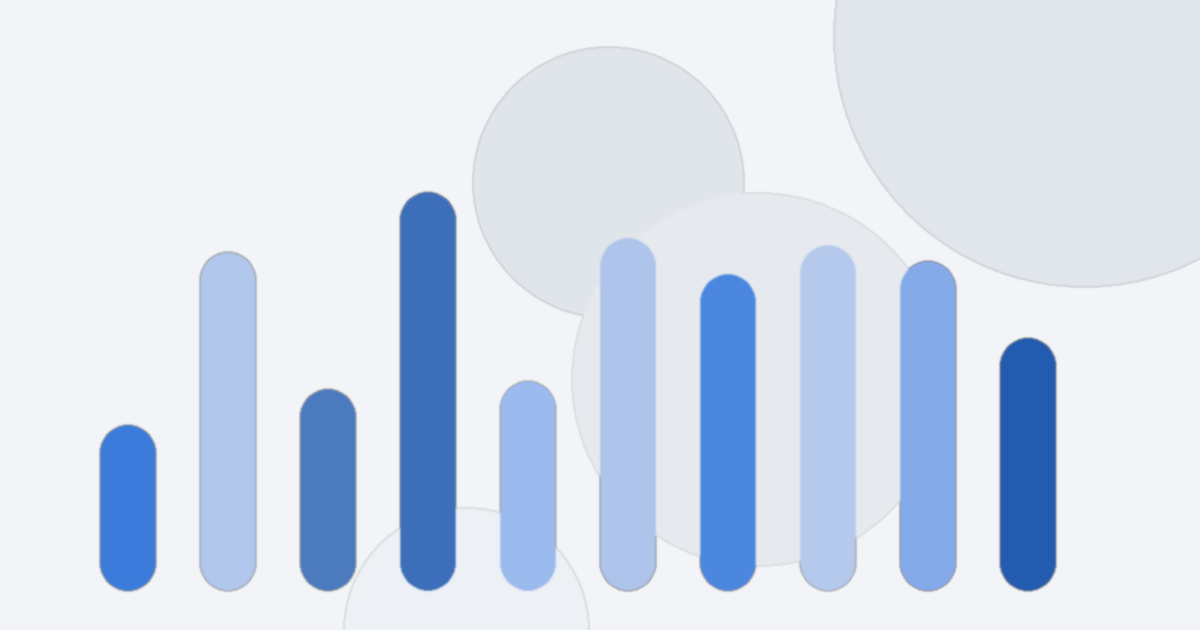 Abstract blue illustration for the glossary entry Entity (search)