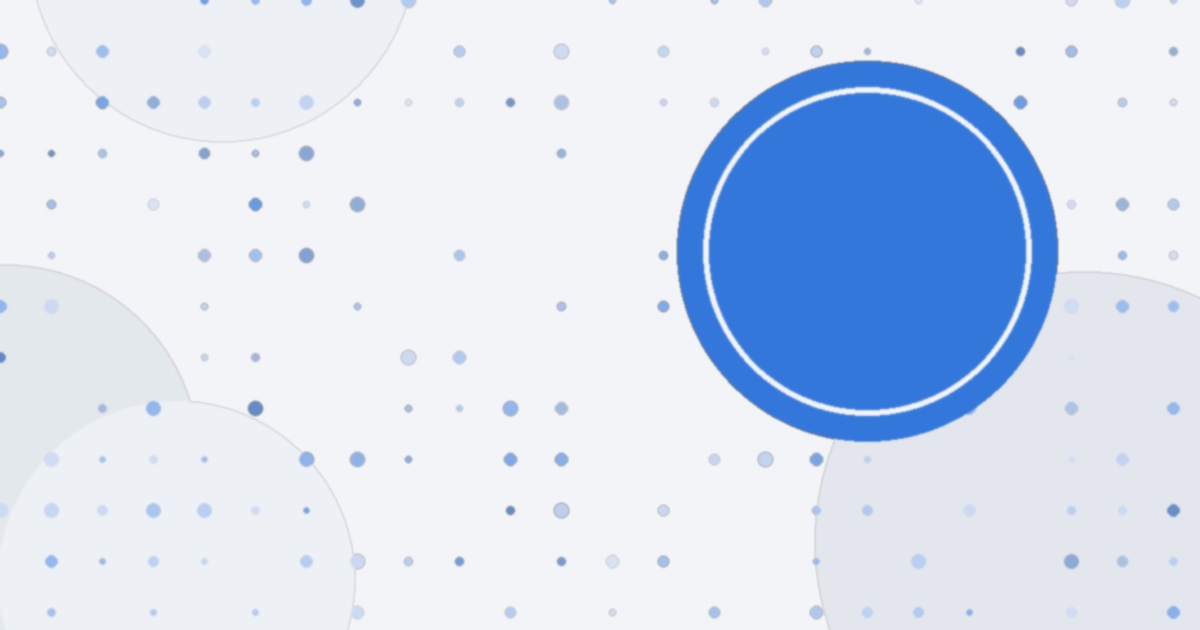 Abstract blue illustration for the glossary entry Scroll depth
