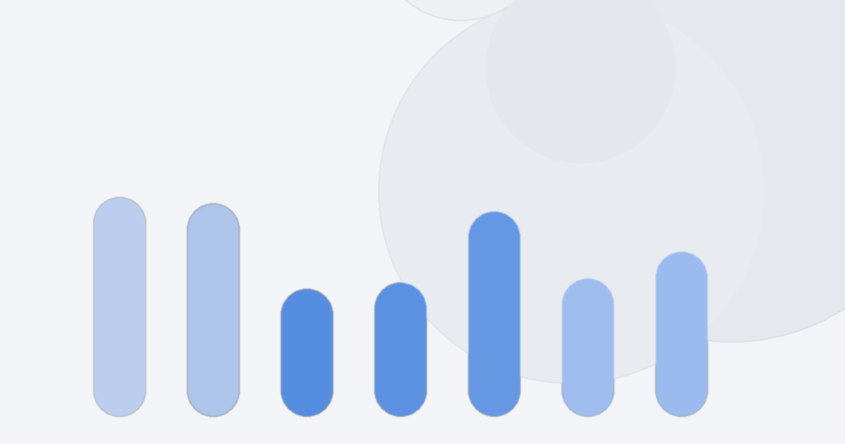 Abstract blue illustration for the glossary entry Prompt tracking